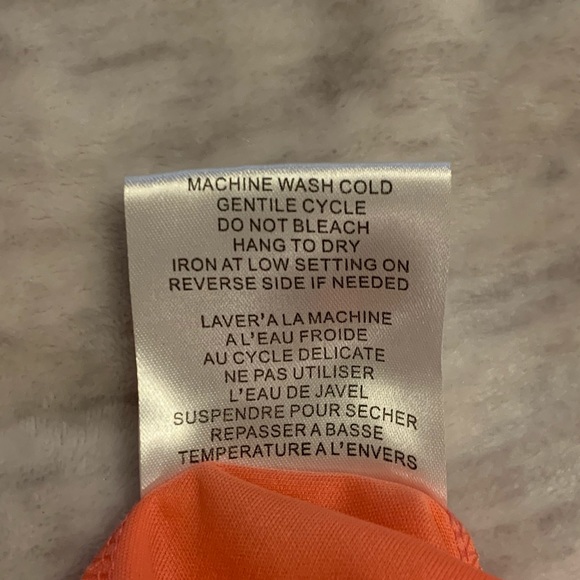 Beautiful Coral Strapless Dress - Picture 7 of 8